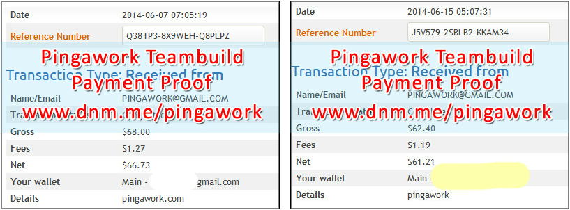 Pinga Work Pingawork Payment Proof Cashout Withdrawal